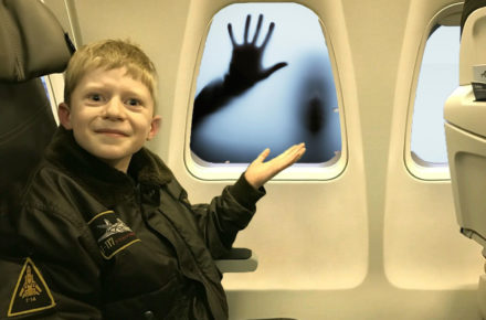 this kid who didn’t get his window seat