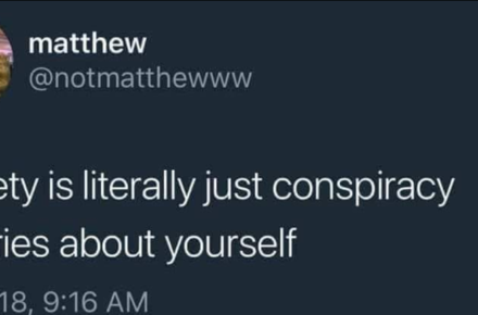 Anxiety millennial meme