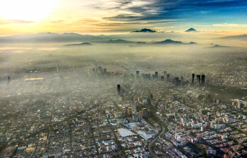 Smog in metropoltan area